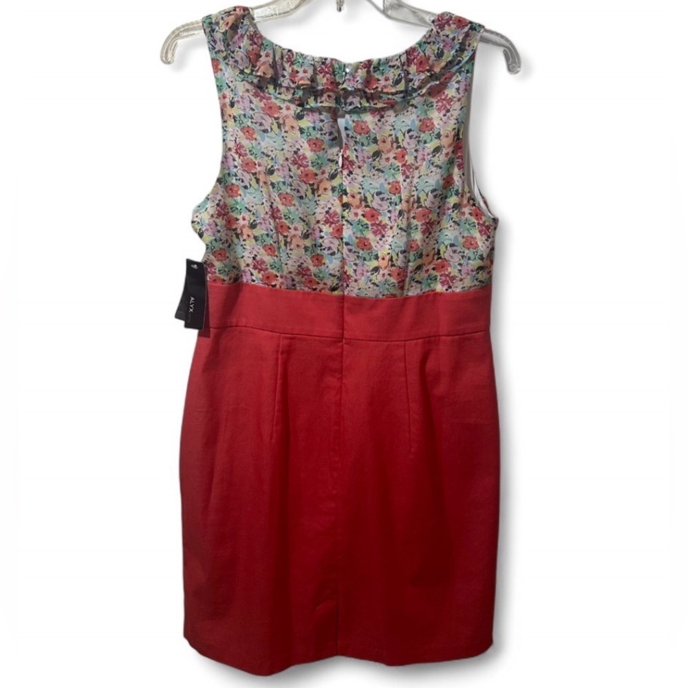 Alyx Floral Multicolor Sleeveless Midi Dress - Picture 2 of 4